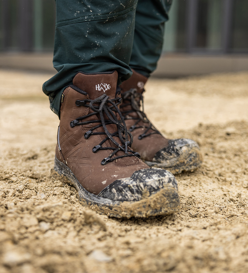 HAIX AIRPOWER XR 810 Nubuk | S7 Sicherheitsstiefel GORE-TEX® | braun – Bild 2