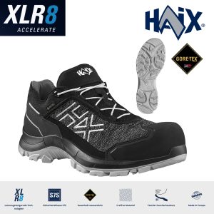 Haix® BLACK EAGLE Safety 400 GTX S7S Gore-Tex® – grau