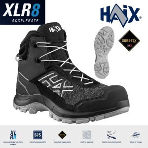 Haix® BLACK EAGLE Safety 410 GTX S7S Gore-Tex® – grau