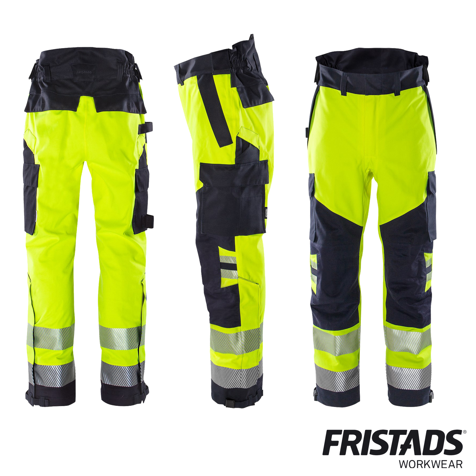 Fristads Flamestat High Vis Airtech® Hose 2525 ATHR Kl. 2 – Bild 5