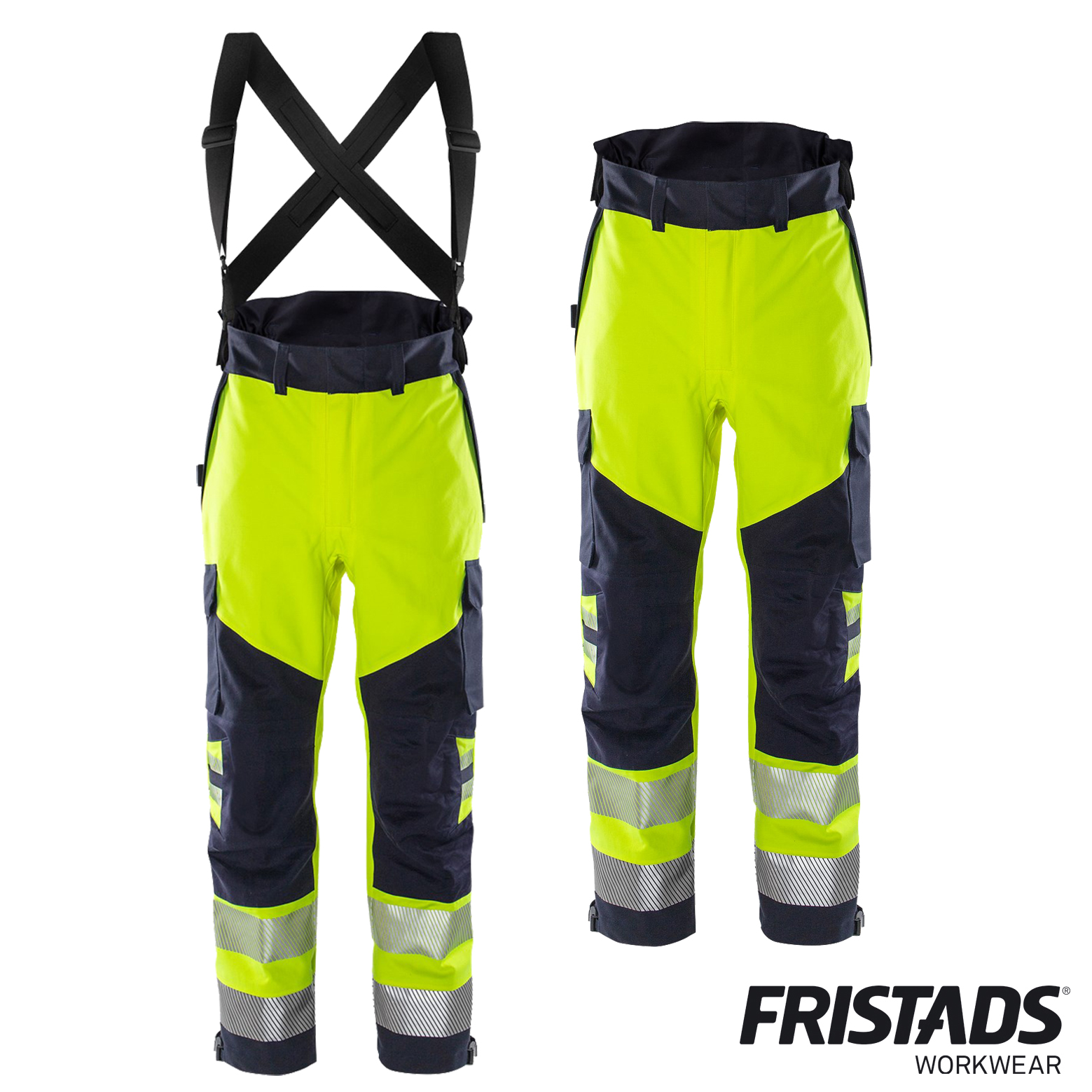Fristads Flamestat High Vis Airtech® Hose 2525 ATHR Kl. 2
