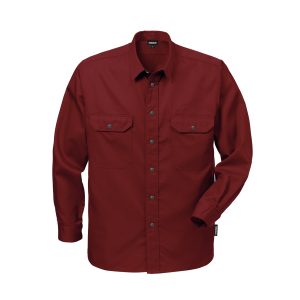 Fristads Hemd Langarm 720 B60 – weinrot *RP*