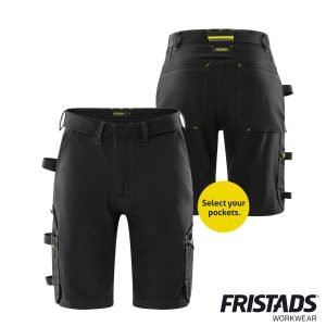 Fristads® Flex Handwerker-Shorts 2803 GHST | 4-Wege-Stretch & Flex-Lösung