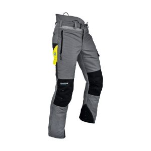 Ventilation Schnittschutzhose Typ A GRAU – Dyneema® Klasse 1 | KWF geprüft