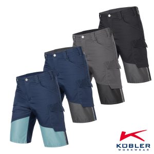 KÜBLER REFORCE Shorts – Stretch Arbeitsshorts nachhaltig & ergonomisch