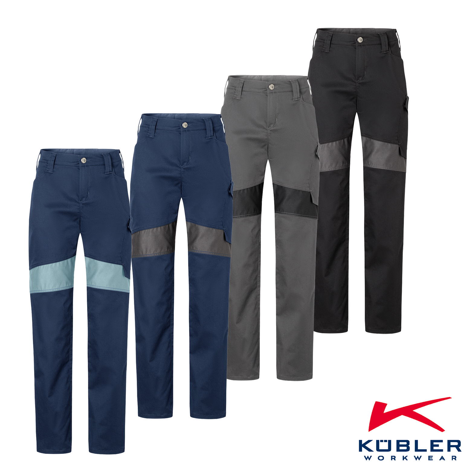 KÜBLER REFORCE Damenhose – Stretch, nachhaltig & ergonomisch