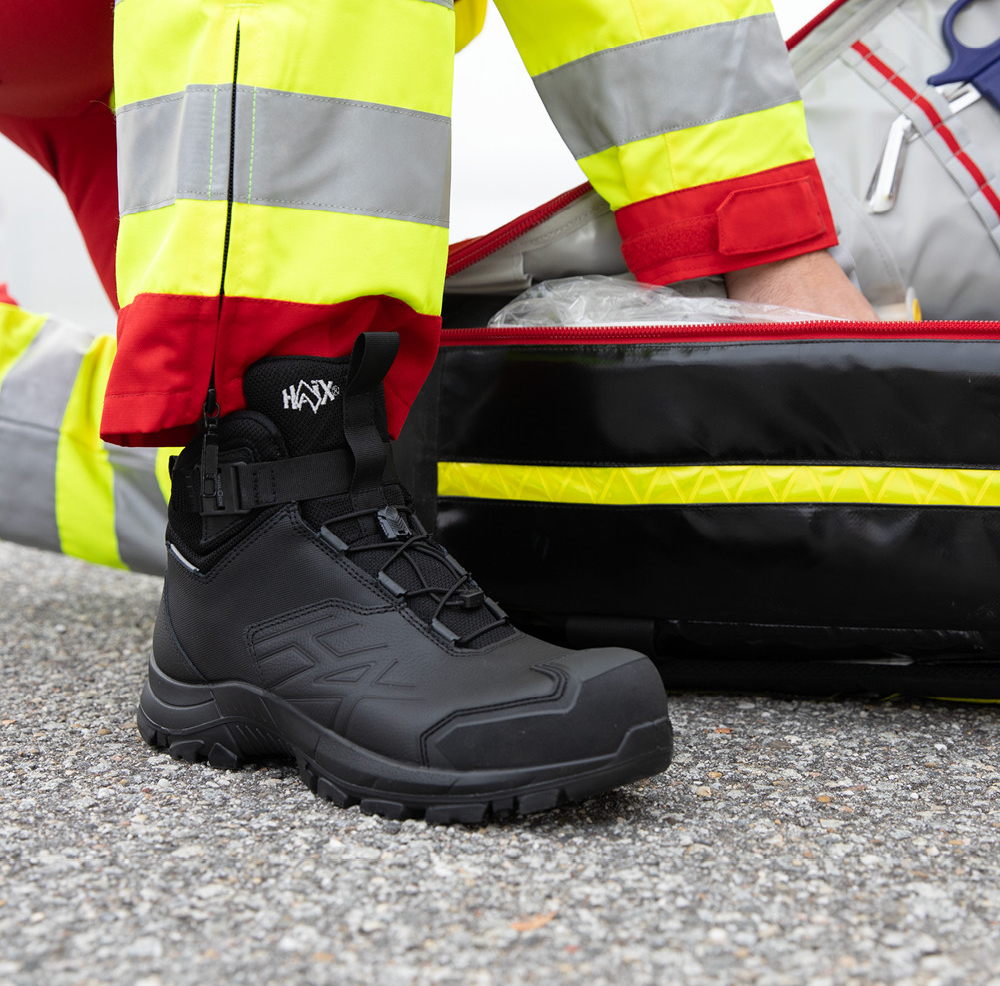 HAIX NEVADA 3.0 mid | S3S Sicherheitsschuh ESD HRO Schnellverschluss – Bild 2