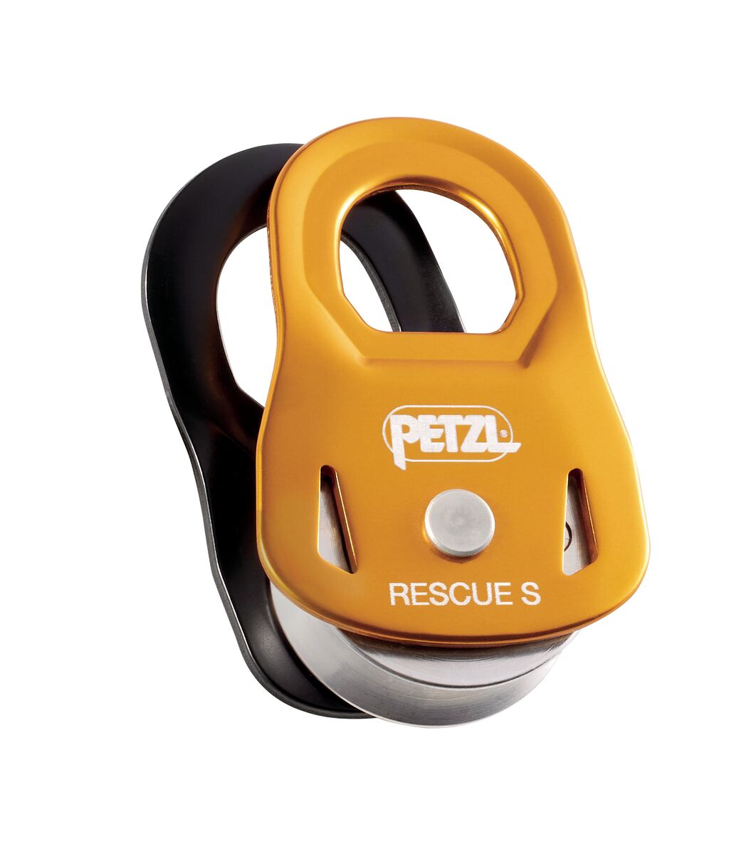 Petzl RESCUE S | Ultraleichte Umlenkrolle mit Kugellager | 18 kN