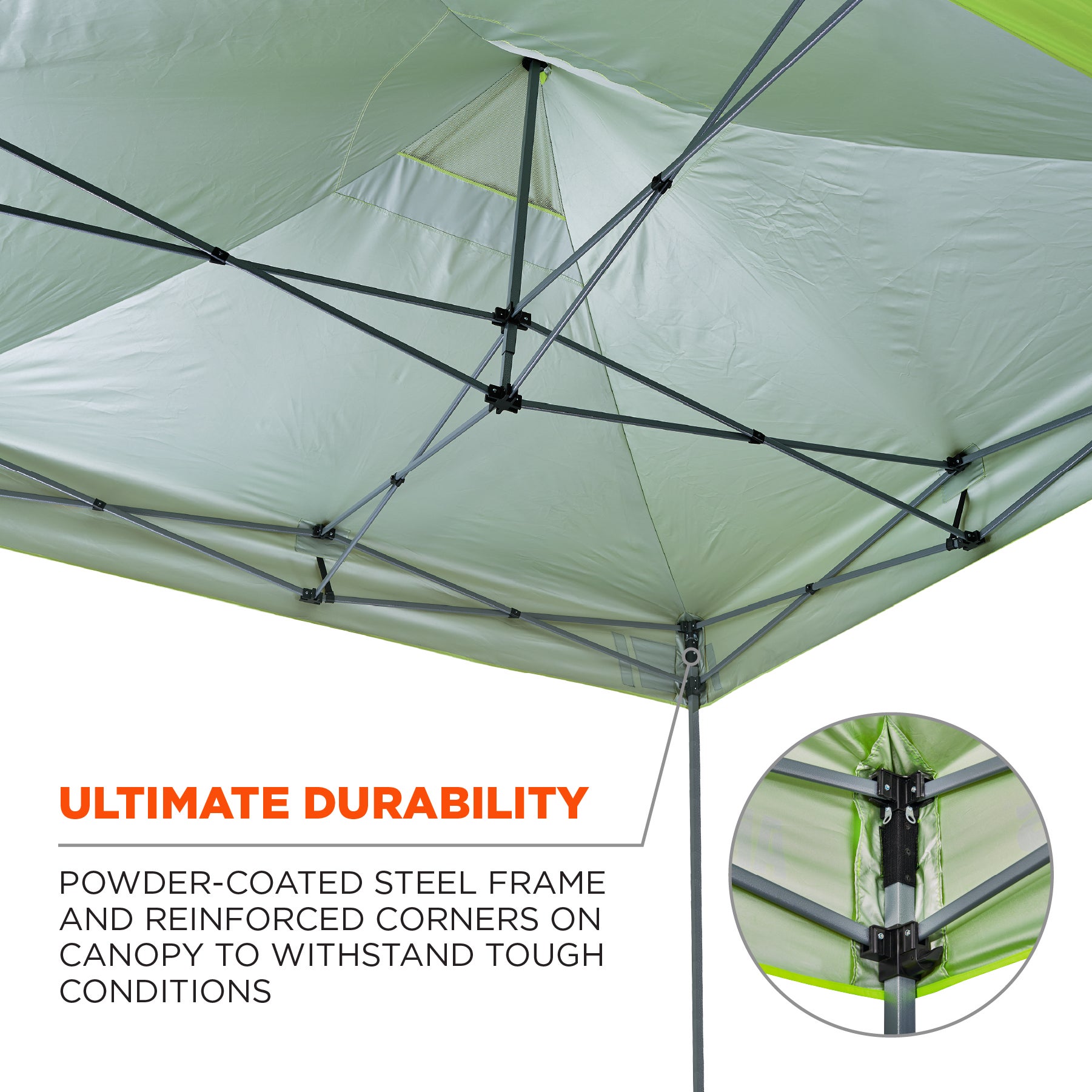 SHAX 6002 Pop-Up-Zelt 3x3 m lime | Profi Faltpavillon wasserdicht UV50+ – Bild 8