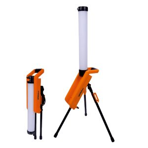 360° LED Arbeitsleuchte 7000 lm | Baustrahler mit Stativ & Steckdose