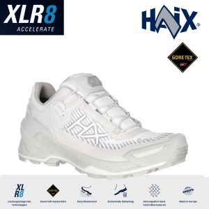 HAIX Black Eagle EVO Adventure GTX Low white-silver  | Leichter Outdoorschuh