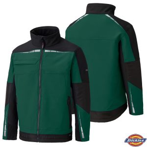 Dickies Pro Softshell-Jacke grün/schwarz *RP*