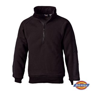 Dickies Eisenhower Fleecepullover | warmer Arbeitsfleece schwarz *RP*