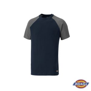 Dickies Two Tone T-Shirt marine/grau | Arbeits T-Shirt Baumwolle *RP*