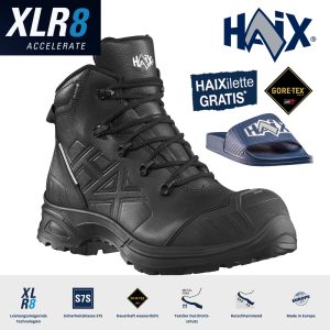 HAIX AIRPOWER XR 810 | S7 Sicherheitsstiefel Leder mit GORE-TEX® | + HAIXilette