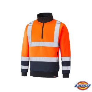 Dickies SA22092 Hi-Vis Sweatshirt | Warnschutz Pullover mit Reflex *RP*