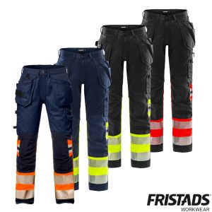 Fristads High Vis Handwerker Stretch-Hose 2706 PLU | Kl.1