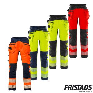 Fristads High Vis Handwerker Stretch-Hose 2707 PLU | Kl.2