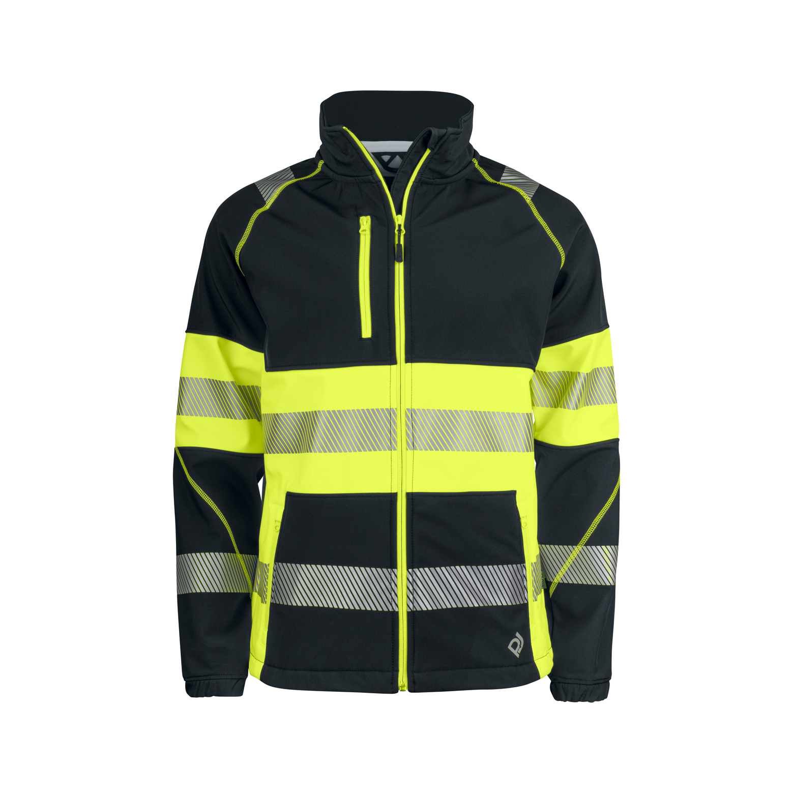 Softshell Jacke EN ISO 20471 Klasse 1 | Atmungsaktive Warnschutzjacke