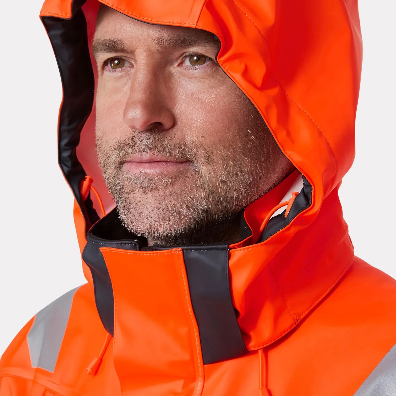 Helly Hansen Alna 2.0 Hi Vis Regenjacke | wasserdichter Warnschutz – Bild 5