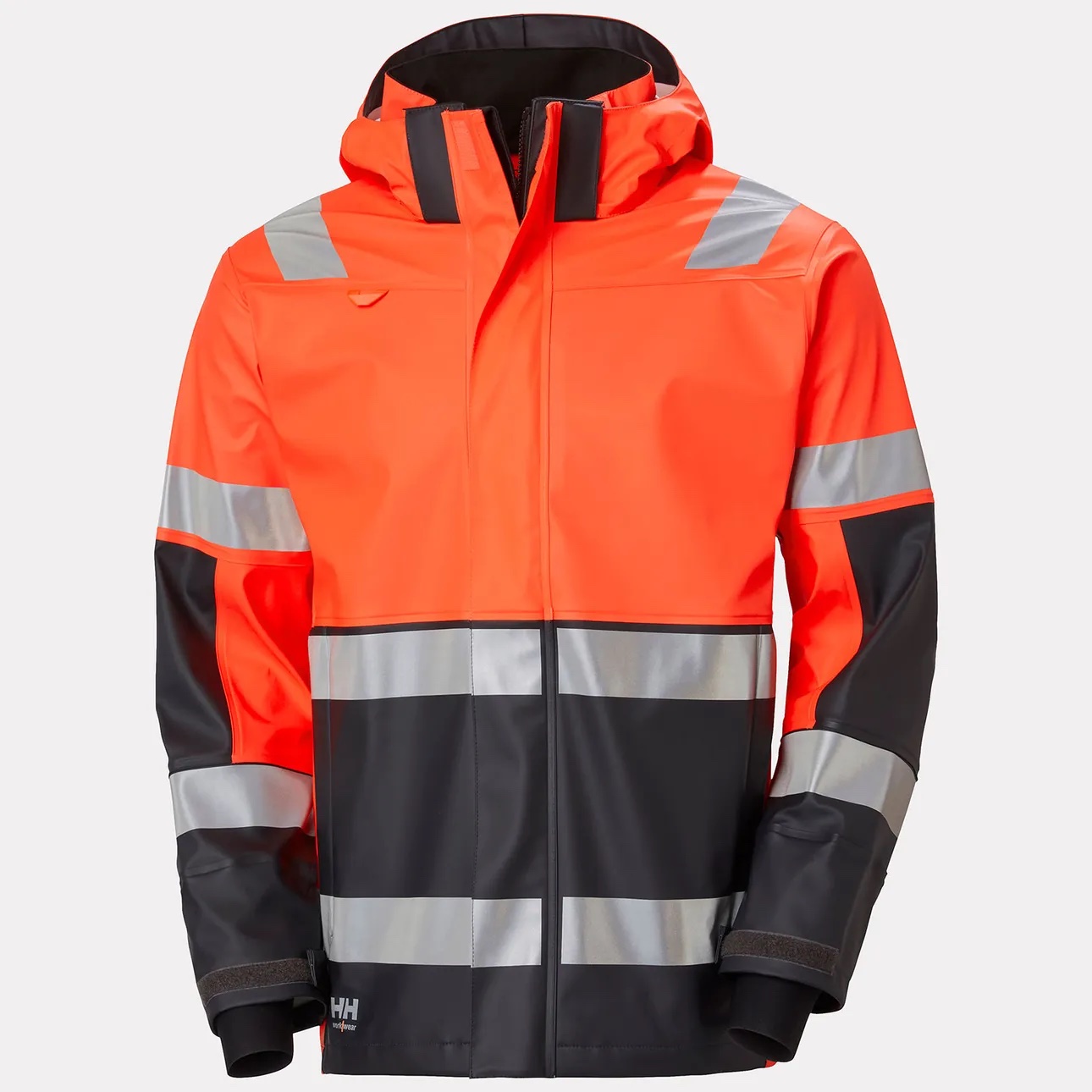 Helly Hansen Alna 2.0 Hi Vis Regenjacke | wasserdichter Warnschutz – Bild 4