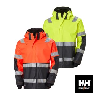 Helly Hansen Alna 2.0 Hi Vis Regenjacke | wasserdichter Warnschutz