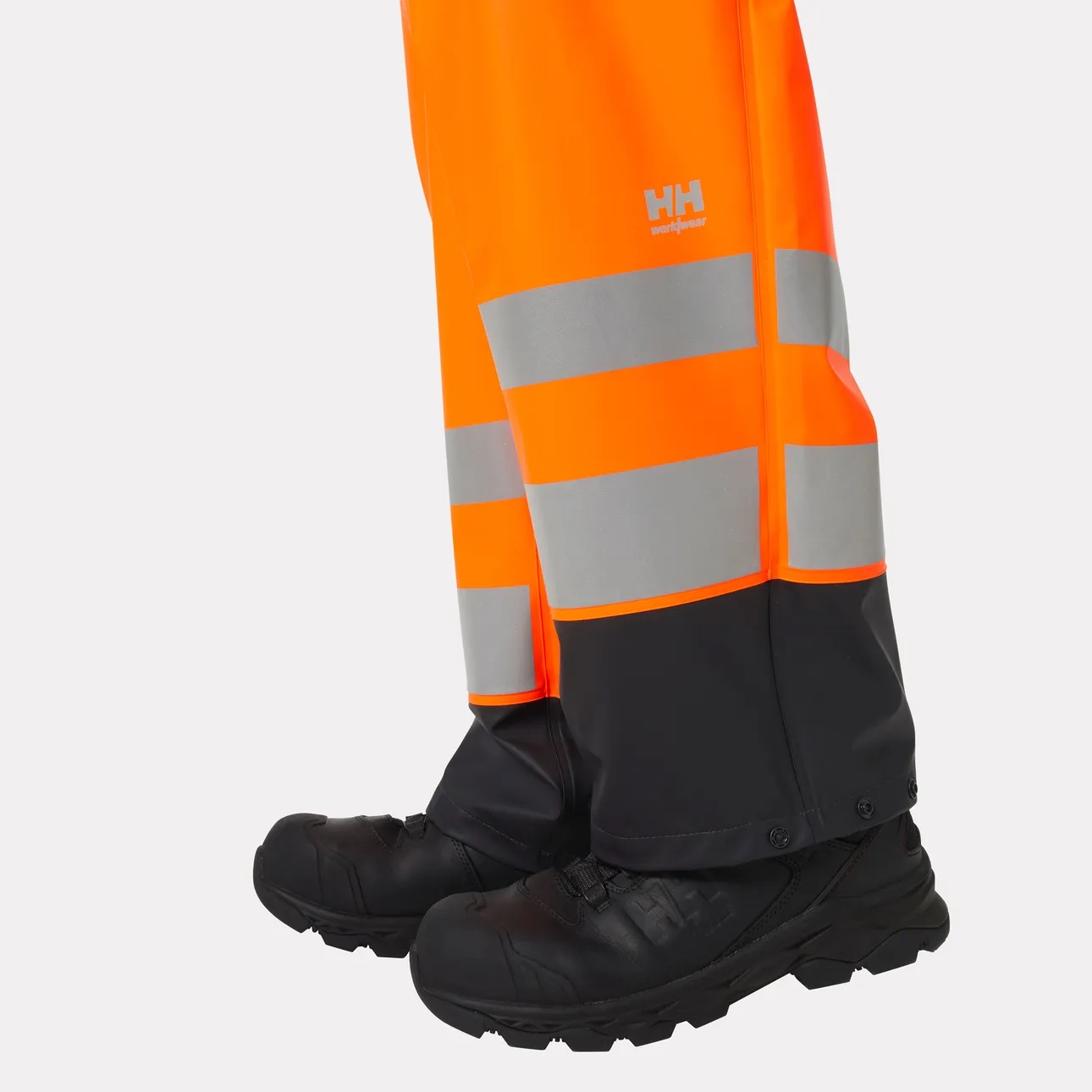 Helly Hansen Addvis Hi Vis Regenhose | Warnschutz Klasse 2 – Bild 4