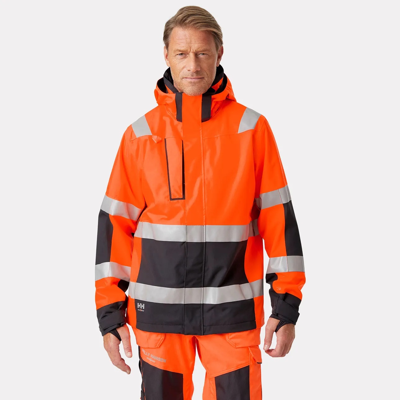 Helly Hansen Alna 2.0 Hi Vis Shelljacke | wasserdicht und hoch sichtbar – Bild 9