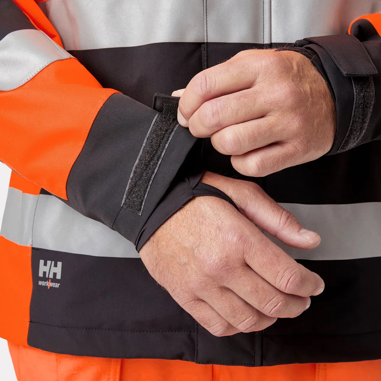 Helly Hansen Alna 2.0 Hi Vis Shelljacke | wasserdicht und hoch sichtbar – Bild 10