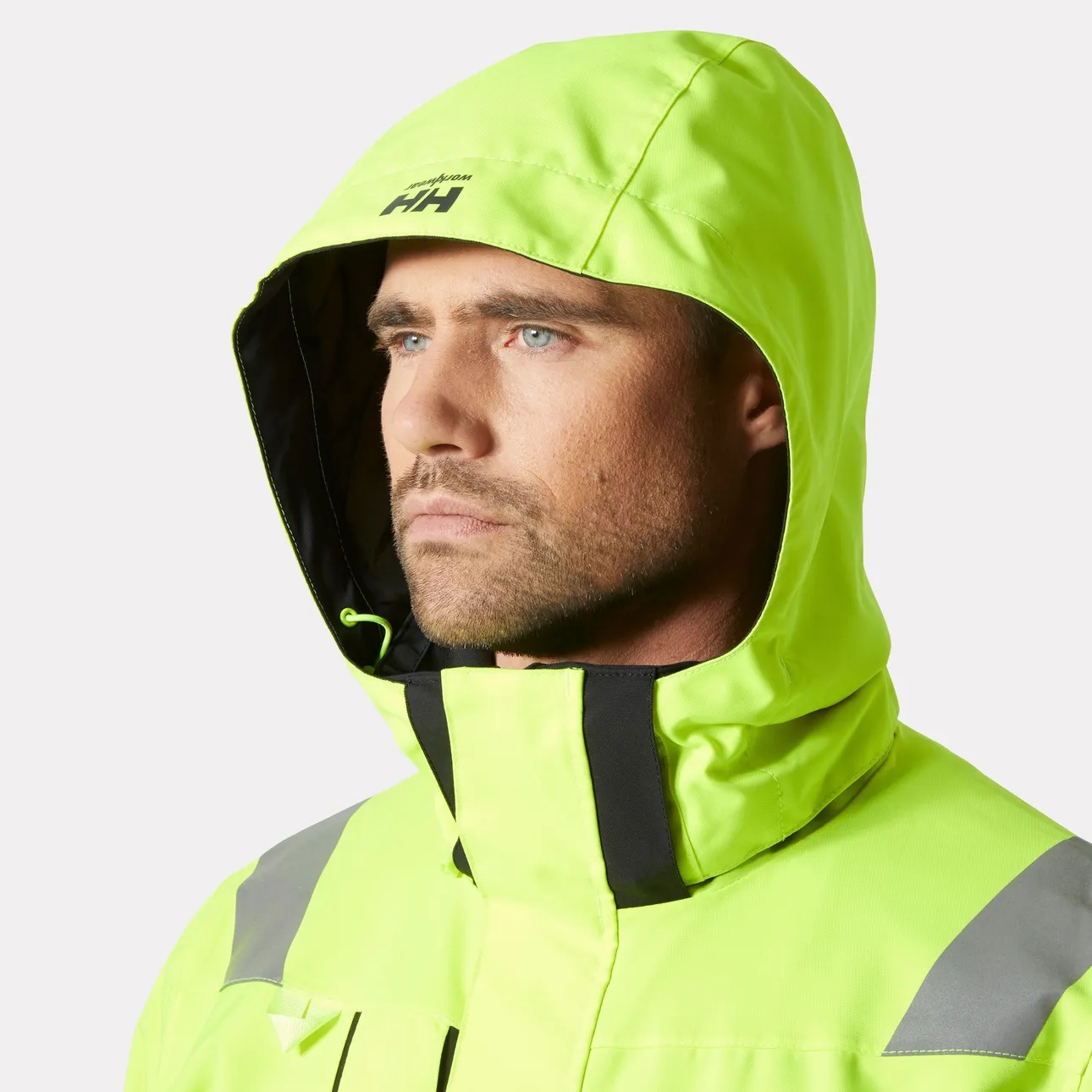 Helly Hansen Alna 2.0 Hi Vis Shelljacke | wasserdicht und hoch sichtbar – Bild 8