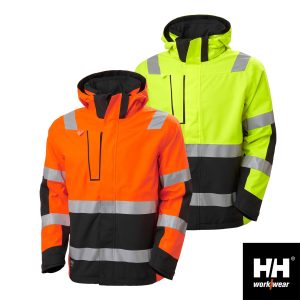 Helly Hansen Alna 2.0 Hi Vis Shelljacke | wasserdicht und hoch sichtbar
