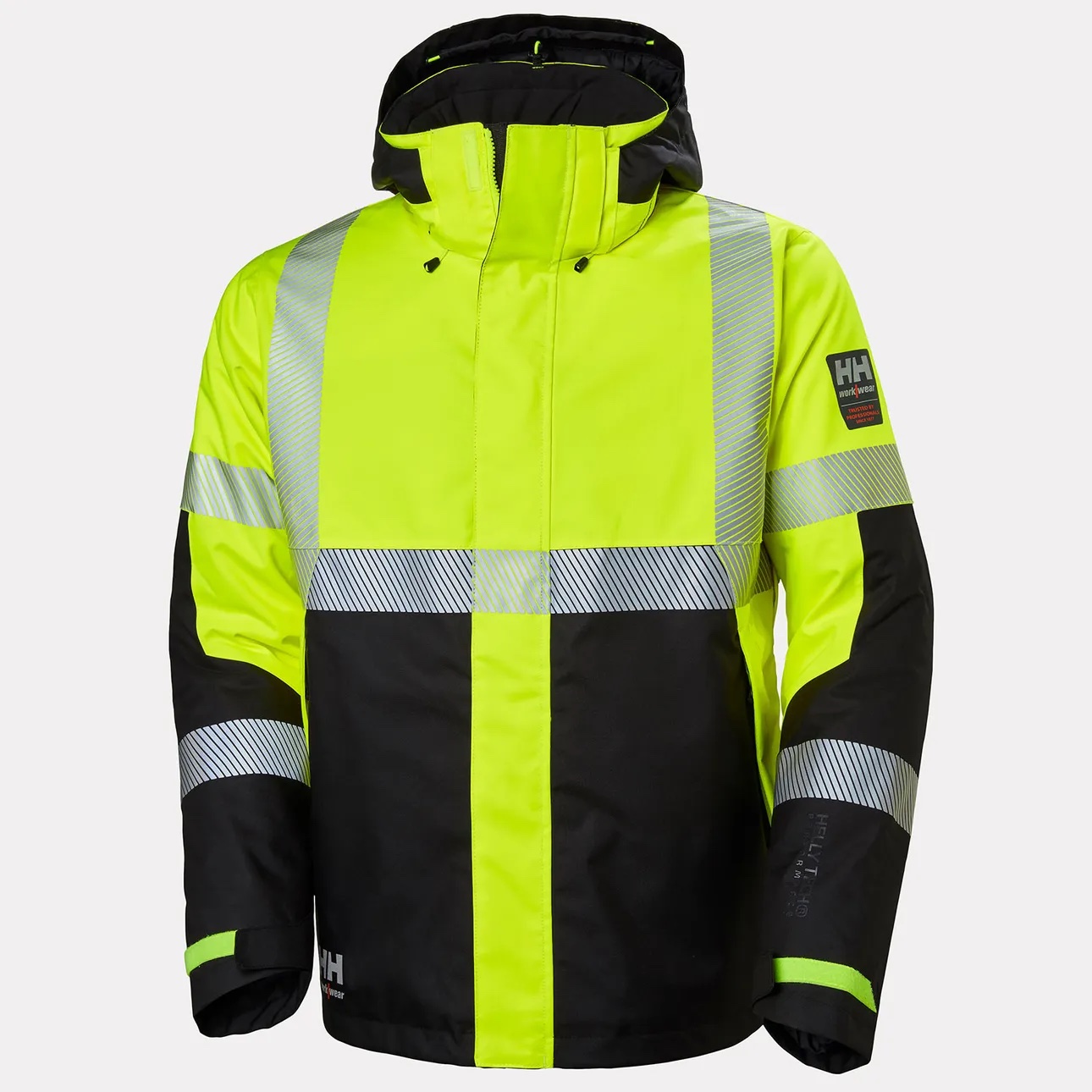Helly Hansen ICU Hi Vis isolierte Winterjacke – Warnschutz und Wetterschutz – Bild 9