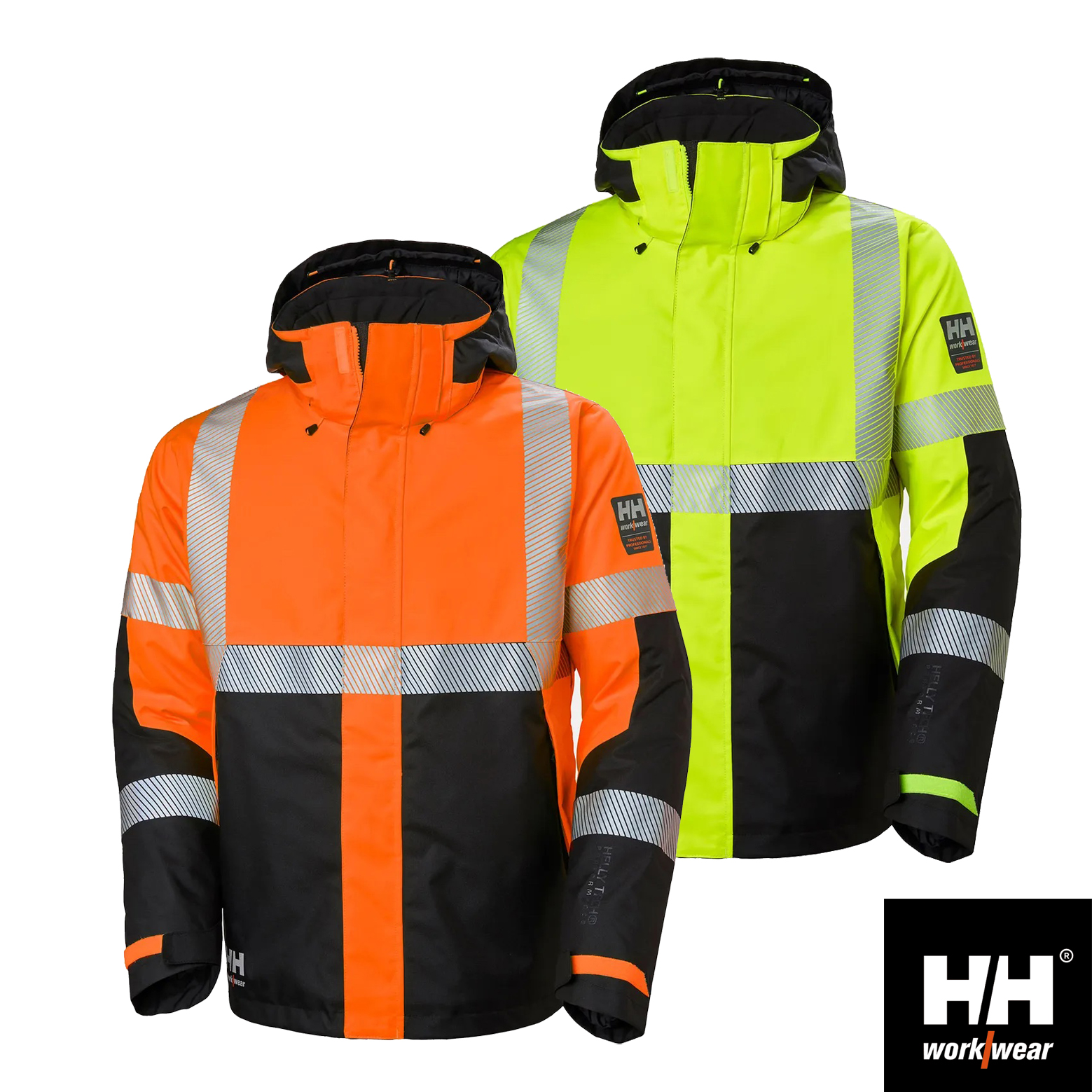 Helly Hansen ICU Hi Vis isolierte Winterjacke – Warnschutz und Wetterschutz