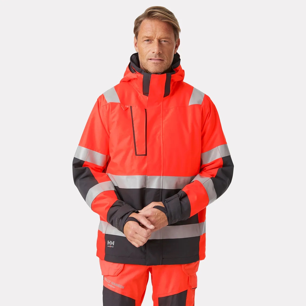 Helly Hansen Alna 2.0 Hi Vis Winterjacke | Schutz bei Kälte – Bild 10