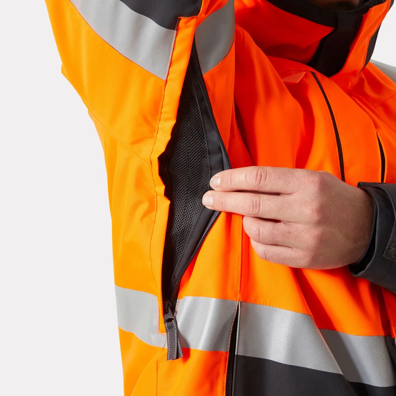 Helly Hansen Alna 2.0 Hi Vis Winterjacke | Schutz bei Kälte – Bild 2