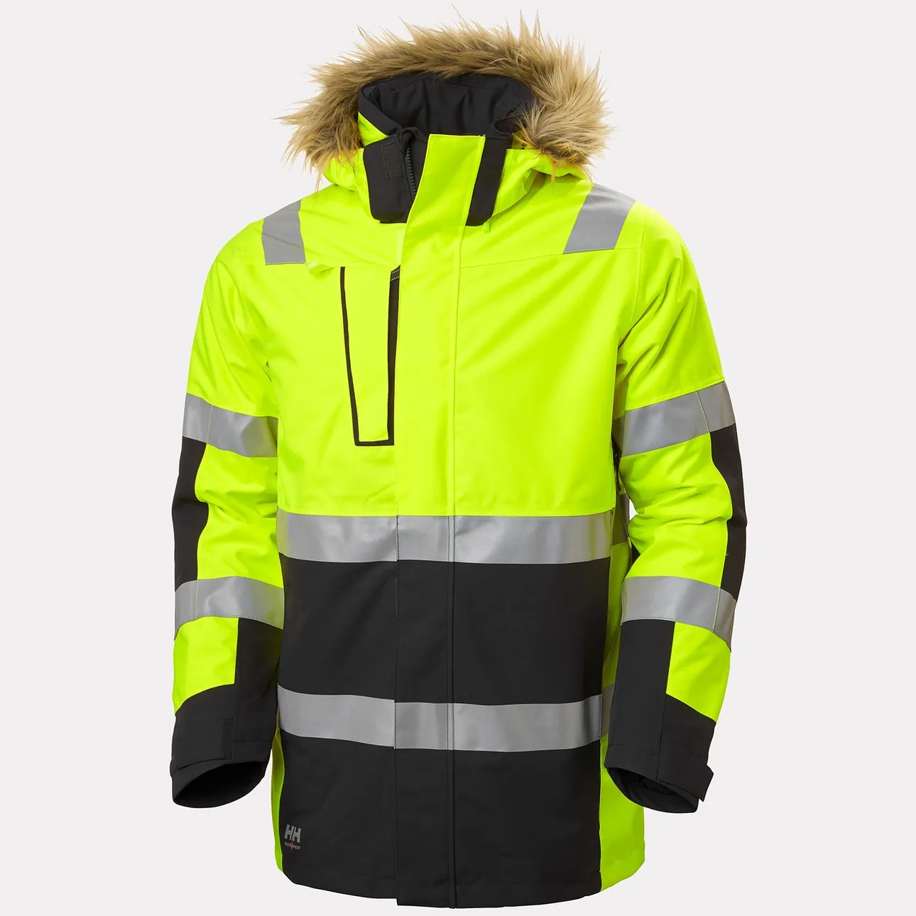 Helly Hansen Alna 2.0 Hi Vis Winterparkat | Warnschutz Klasse 3 – Bild 4
