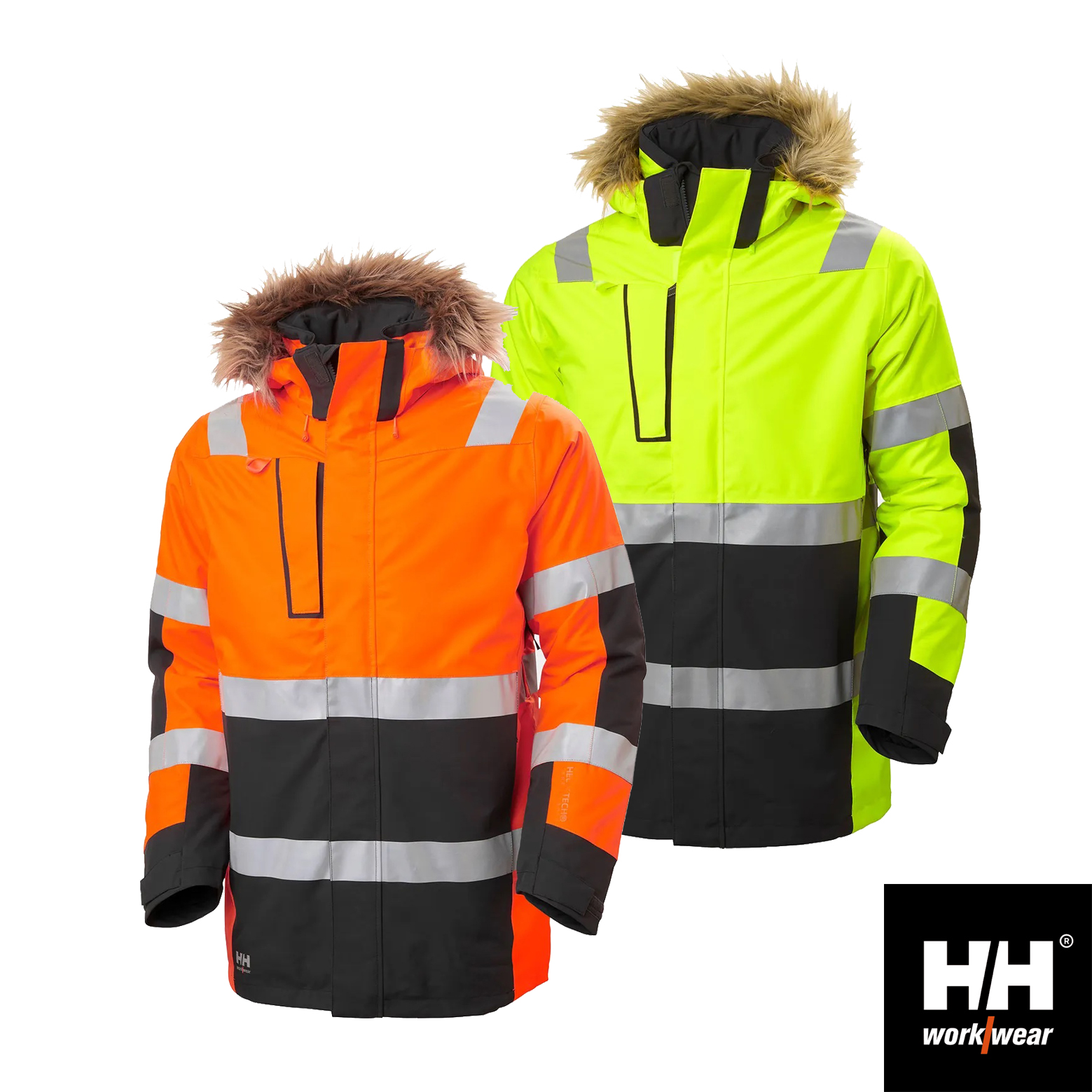 Helly Hansen Alna 2.0 Hi Vis Winterparkat | Warnschutz Klasse 3
