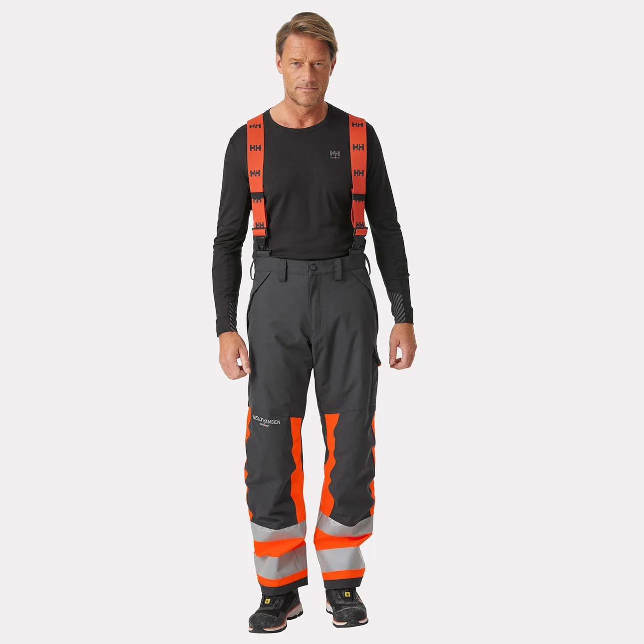 Helly Hansen Alna 2.0 Hi Vis Winterlatzhose | Warnschutz Klasse 1 – Bild 8