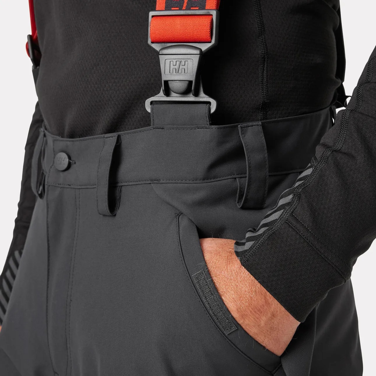 Helly Hansen Alna 2.0 Hi Vis Winterlatzhose | Warnschutz Klasse 1 – Bild 9