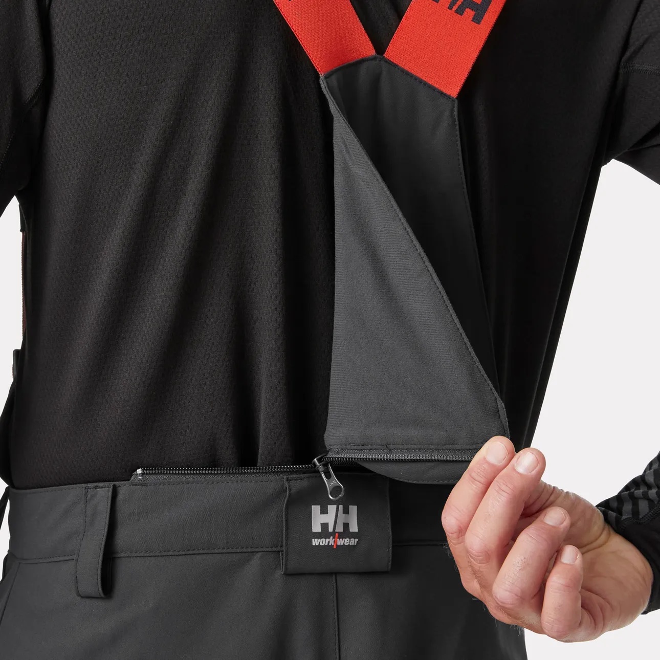 Helly Hansen Alna 2.0 Hi Vis Winterlatzhose | Warnschutz Klasse 1 – Bild 10