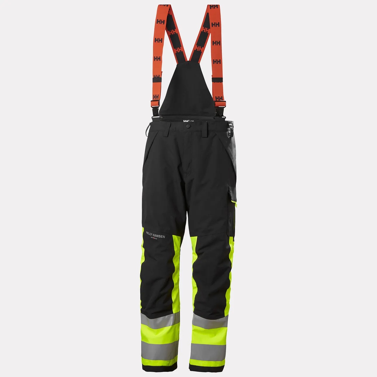 Helly Hansen Alna 2.0 Hi Vis Winterlatzhose | Warnschutz Klasse 1 – Bild 6