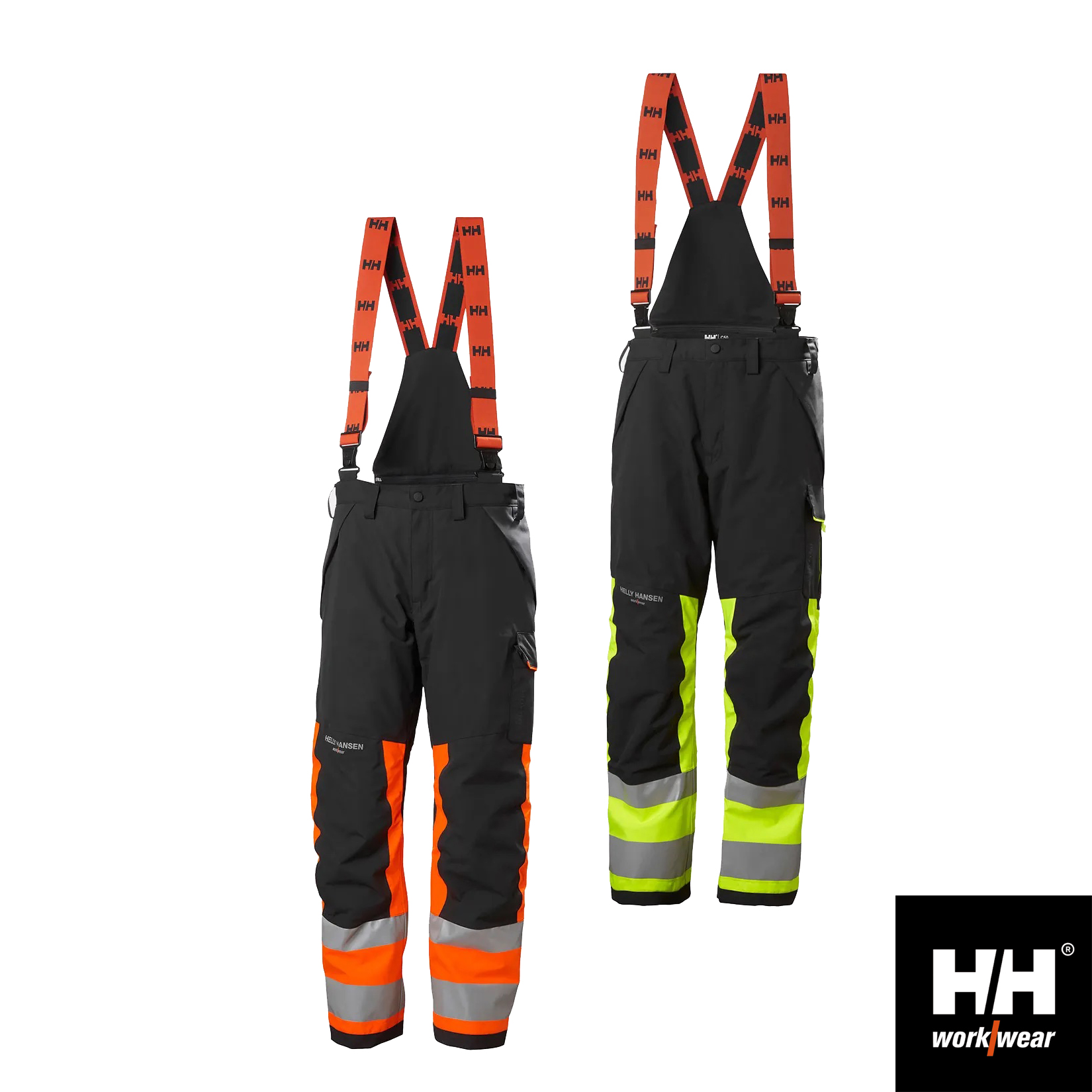 Helly Hansen Alna 2.0 Hi Vis Winterlatzhose | Warnschutz Klasse 1