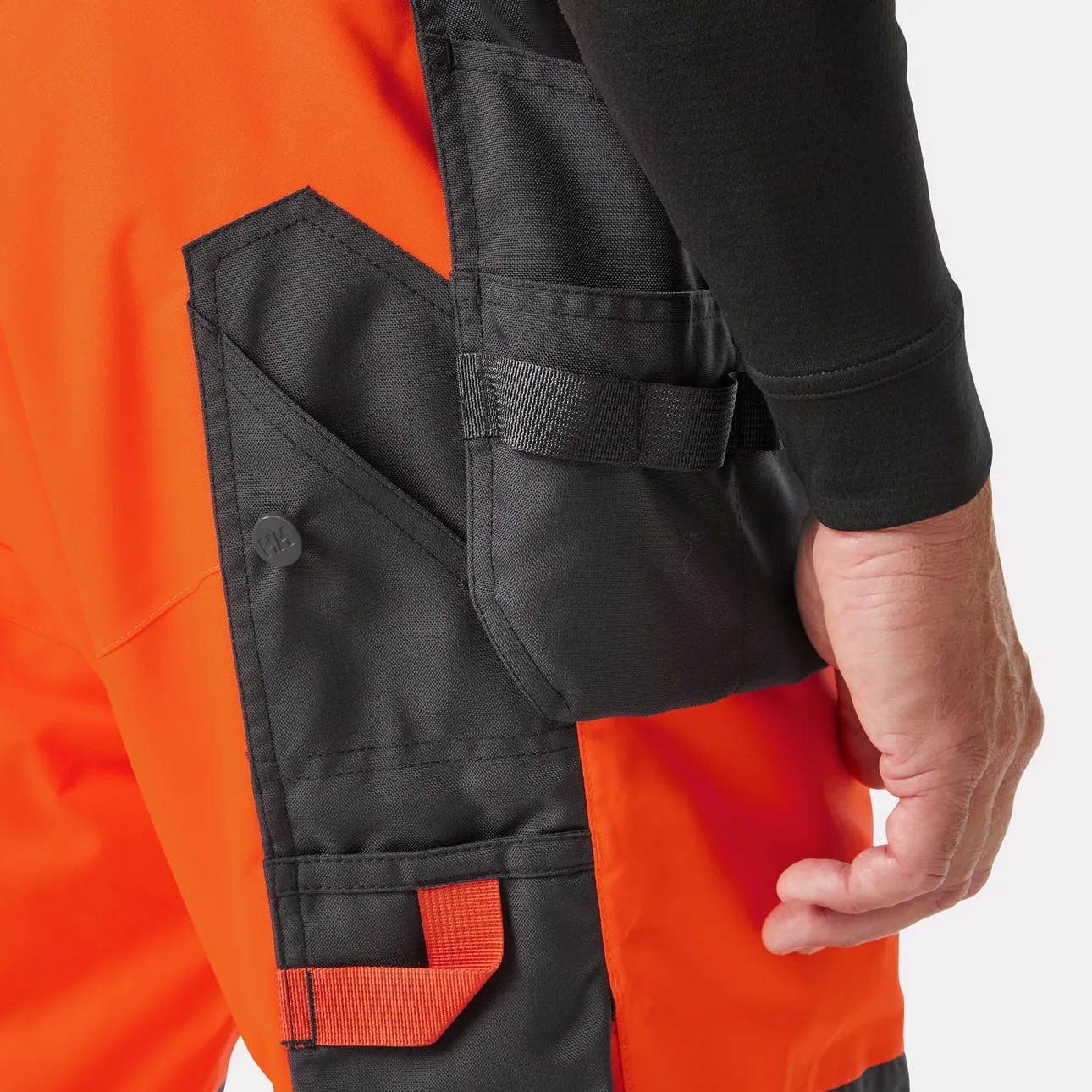 Helly Hansen Alna 2.0 Hi Vis Winterlatzhose | Warnschutz Klasse 2 – Bild 11
