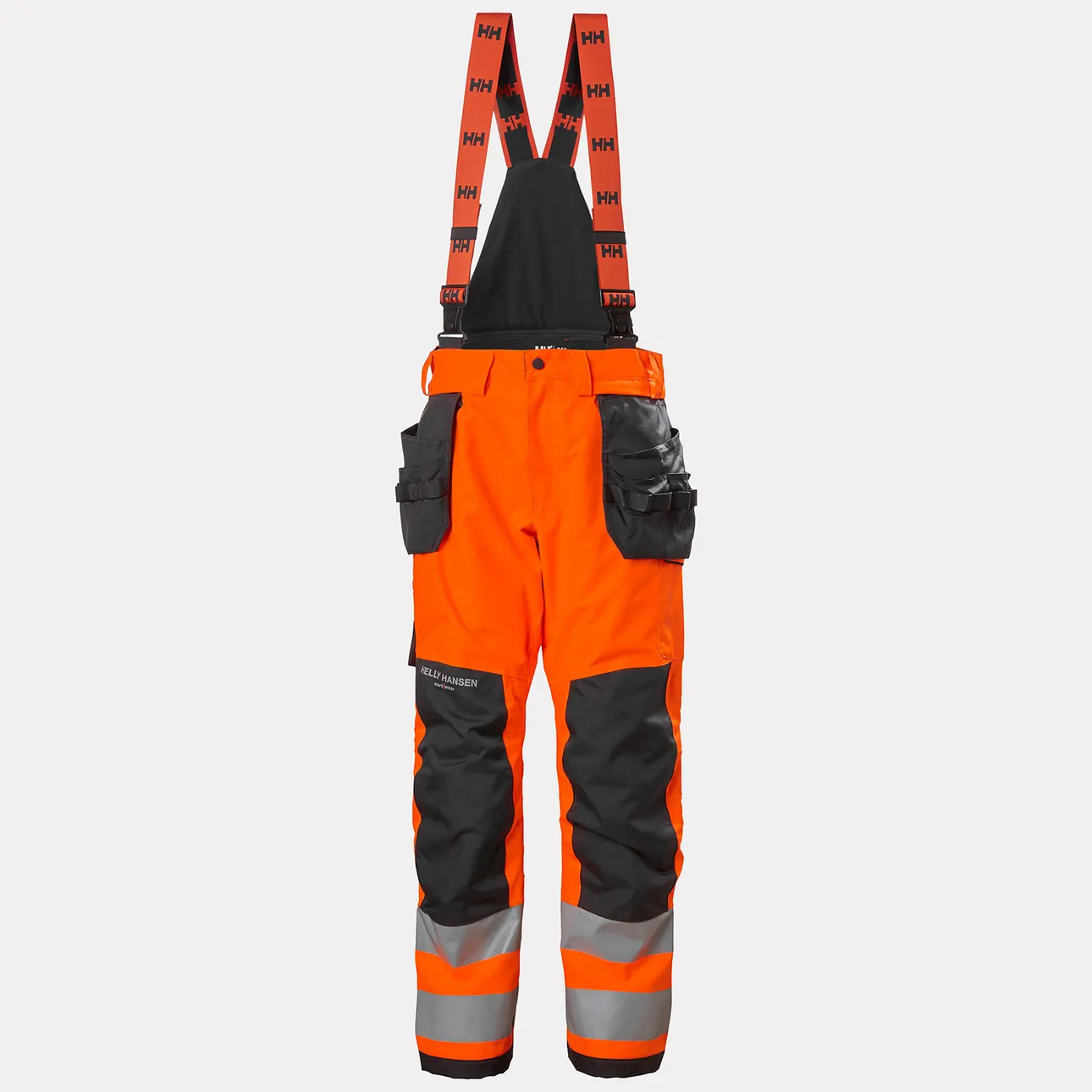 Helly Hansen Alna 2.0 Hi Vis Winterlatzhose | Warnschutz Klasse 2 – Bild 3