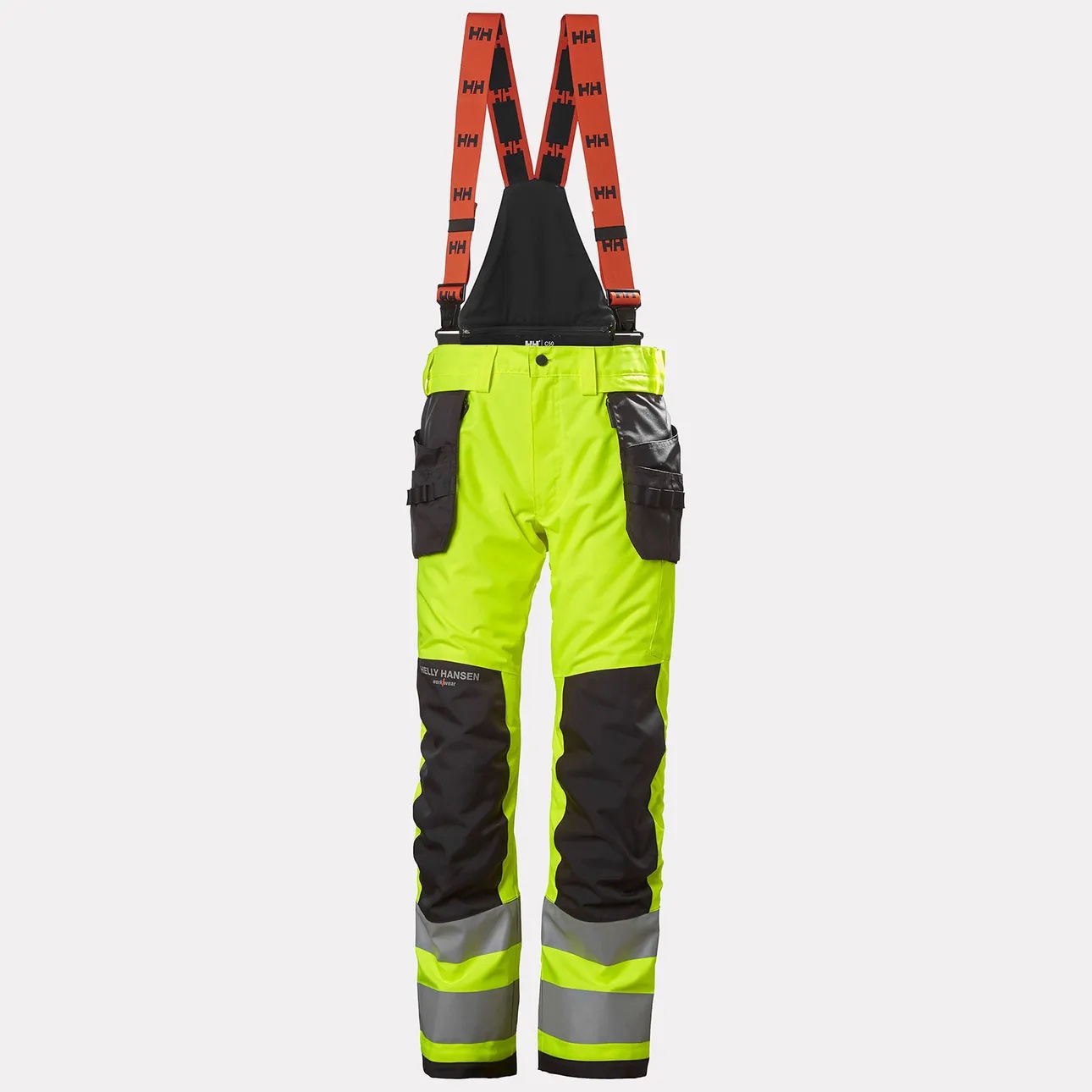 Helly Hansen Alna 2.0 Hi Vis Winterlatzhose | Warnschutz Klasse 2 – Bild 9