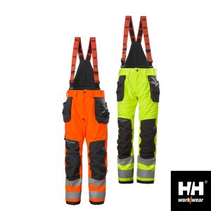 Helly Hansen Alna 2.0 Hi Vis Winterlatzhose | Warnschutz Klasse 2