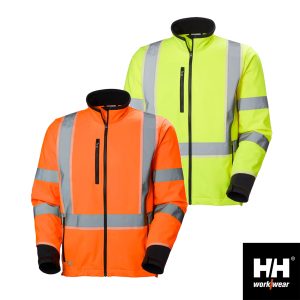 Helly Hansen UC-ME Hi Vis Softshelljacke | Flexibel, sichtbar und wetterfest