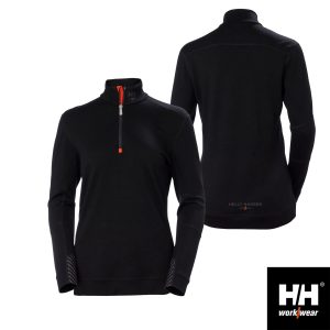 Helly Hansen LIFA Merino Damen-Unterhemd Half Zip | warm & atmungsaktiv