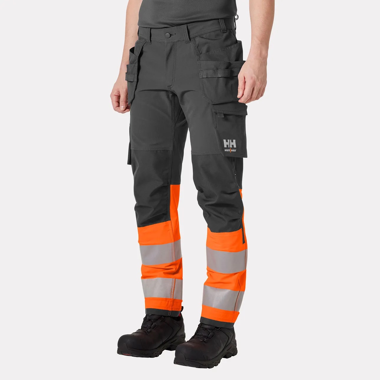 Helly Hansen Alna 4X Hi Vis Bauhose | Warnschutz Klasse 1 – Bild 3