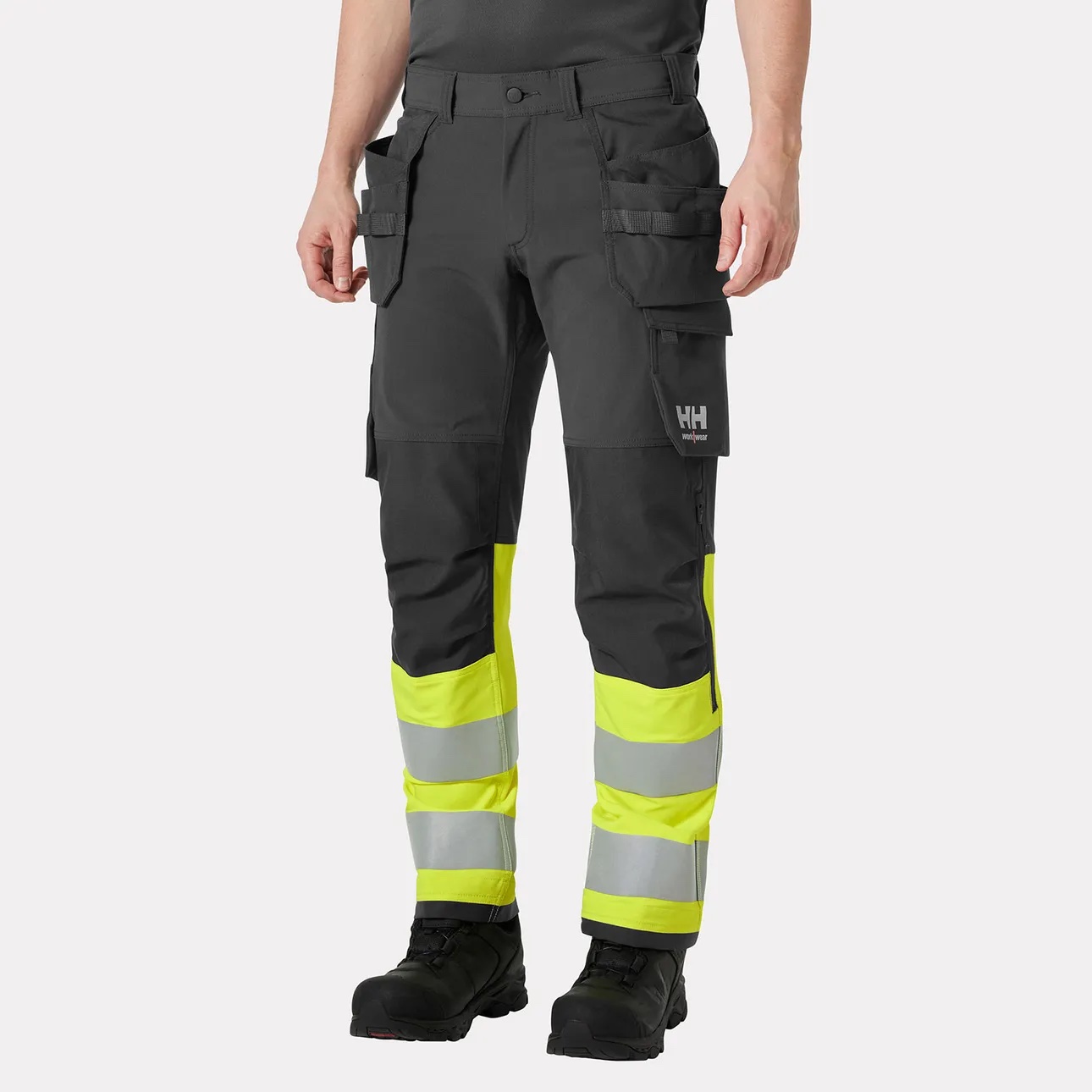 Helly Hansen Alna 4X Hi Vis Bauhose | Warnschutz Klasse 1 – Bild 9